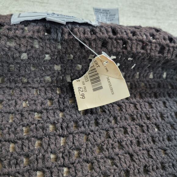 Vintage TLC by Lambert Mexican Fiesta Cardigan Sweater Crochet Knit NWT Size M - Picture 6 of 16